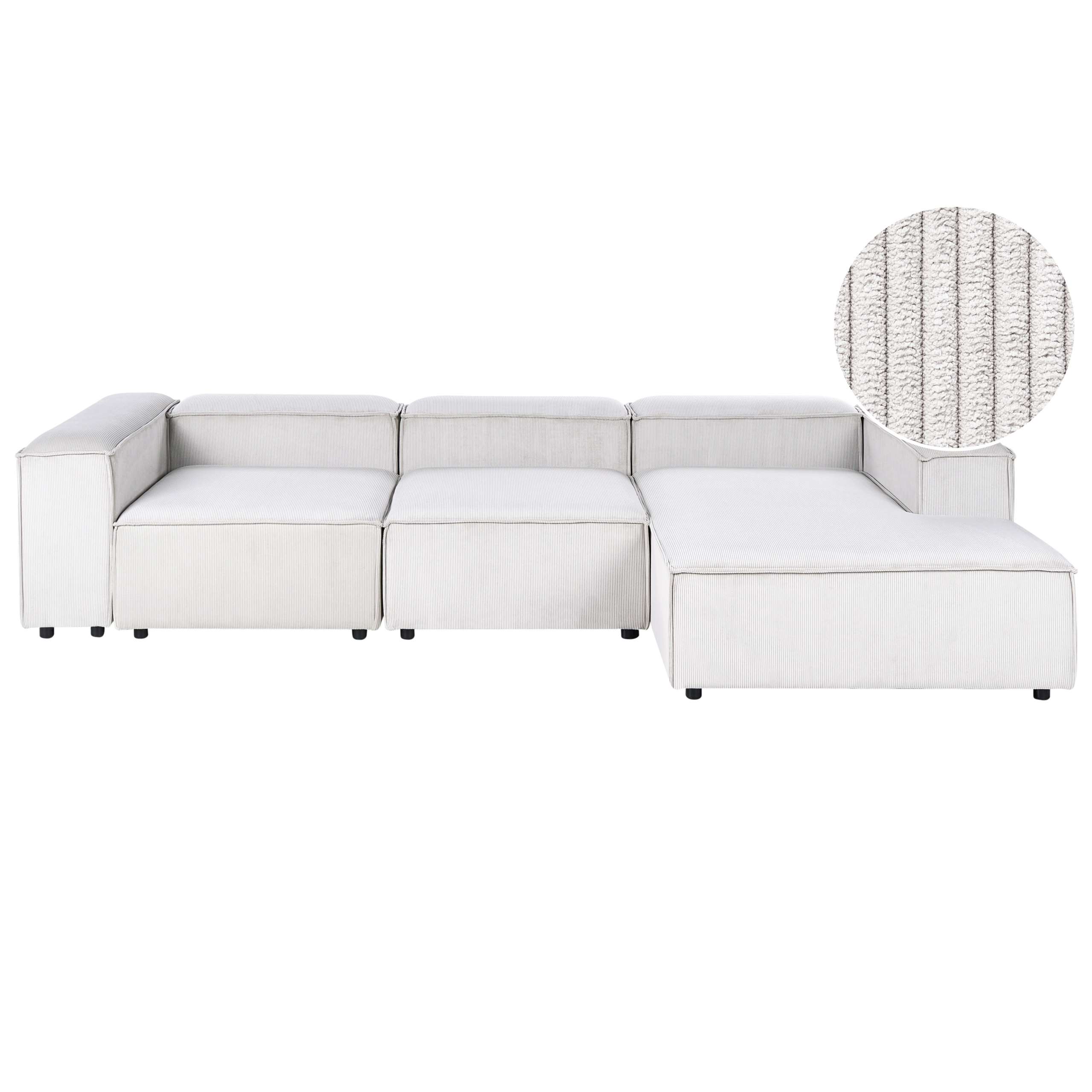 Modulär hörnsoffa 4-sits ARDAL Manchester Off-White Vänstervänd