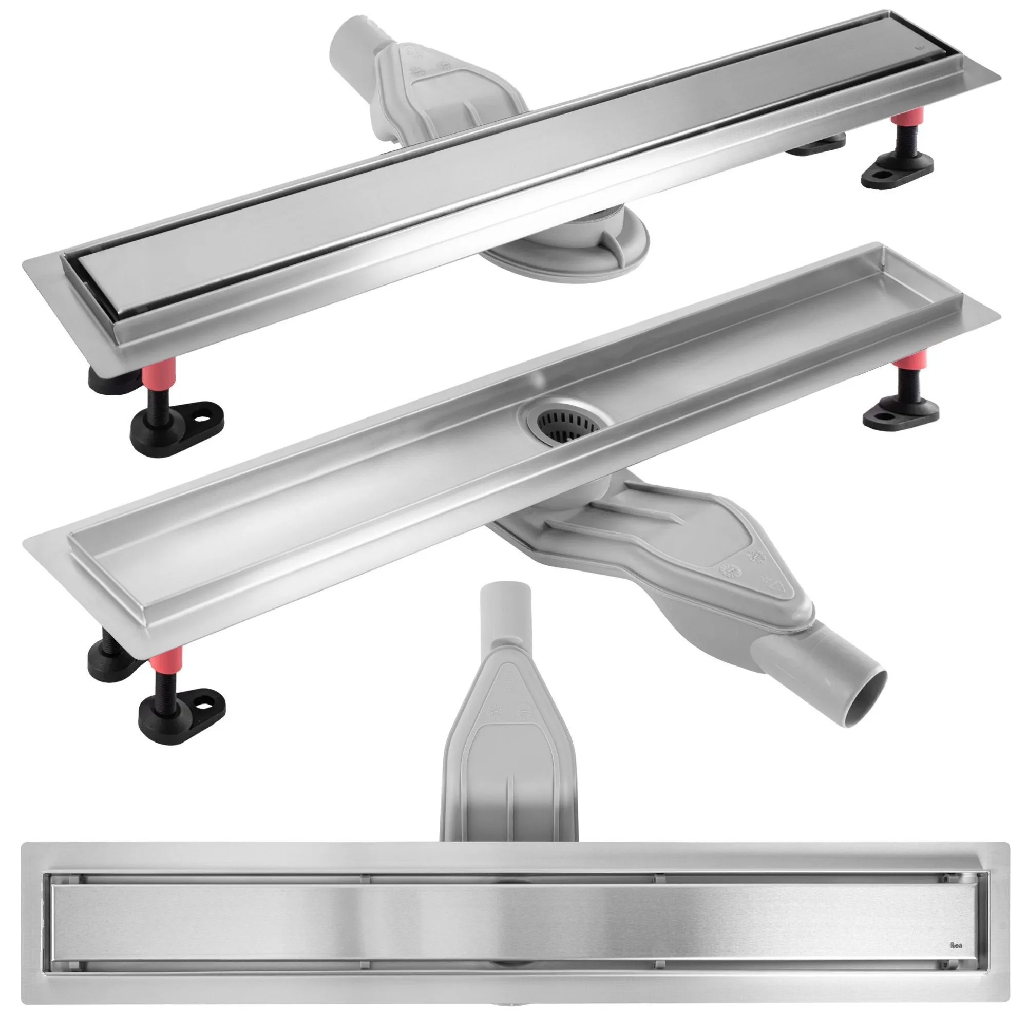 REA Linjeavlopp Neox Superflow 500 Borstad, 500x11x9cm