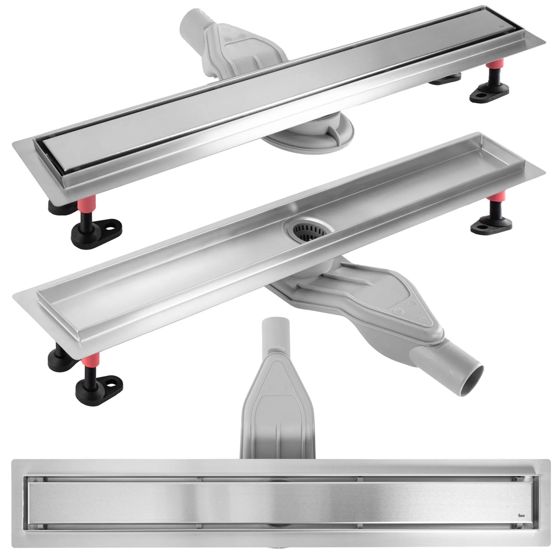 REA Linjeavlopp Neox Superflow 500 Borstad, 500x11x9cm