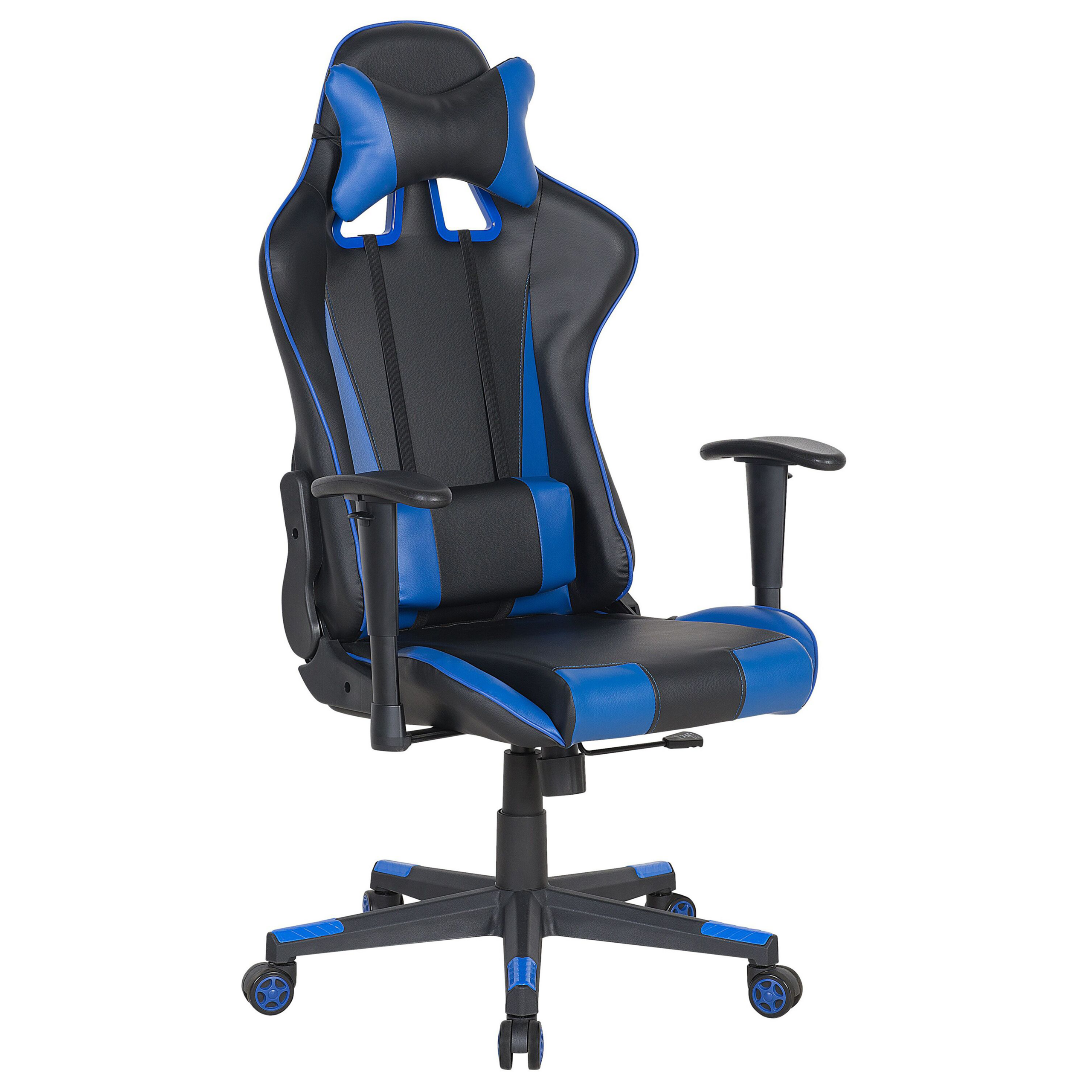 Kontorsstol GAMER Konstläder Mörkblå