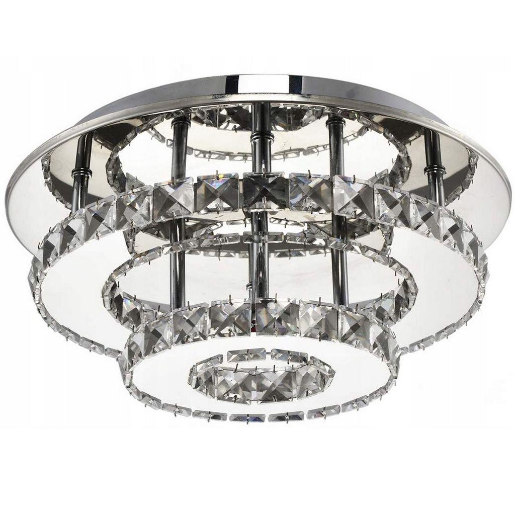 TOOLIGHT taklampa APP412-C LED Grå 29,5x29,5x11cm