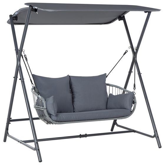 Hammock FIASTRA Metall Mörkgrå