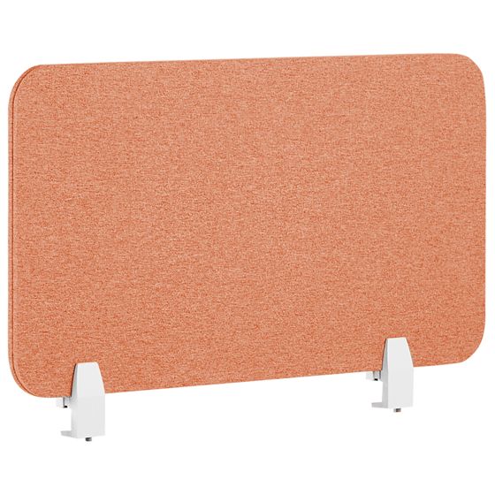 Skiljevägg för skrivbord WALLY 72 x 40 cm Ljusröd