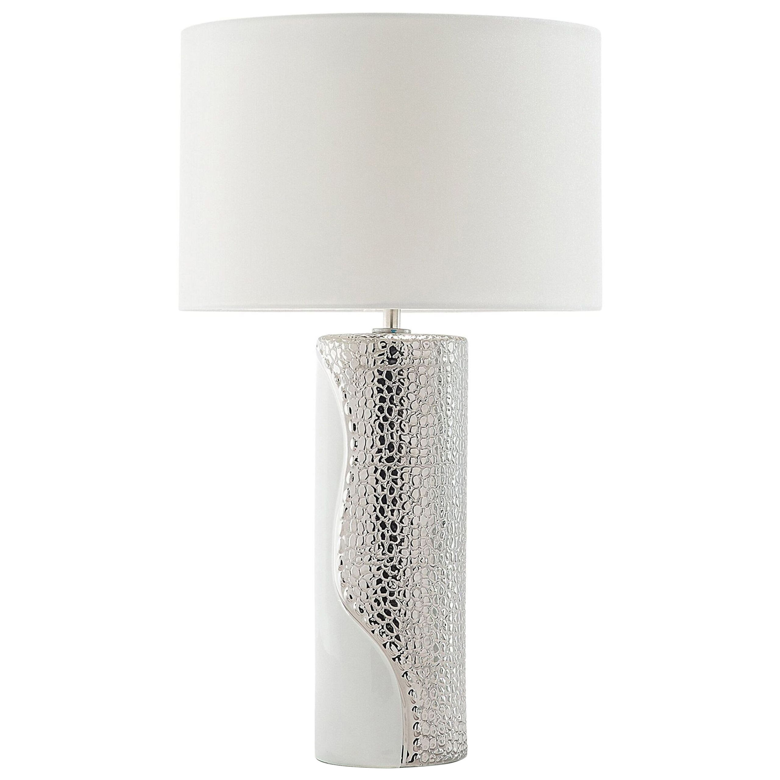 Bordslampa AIKEN Porslin Vit