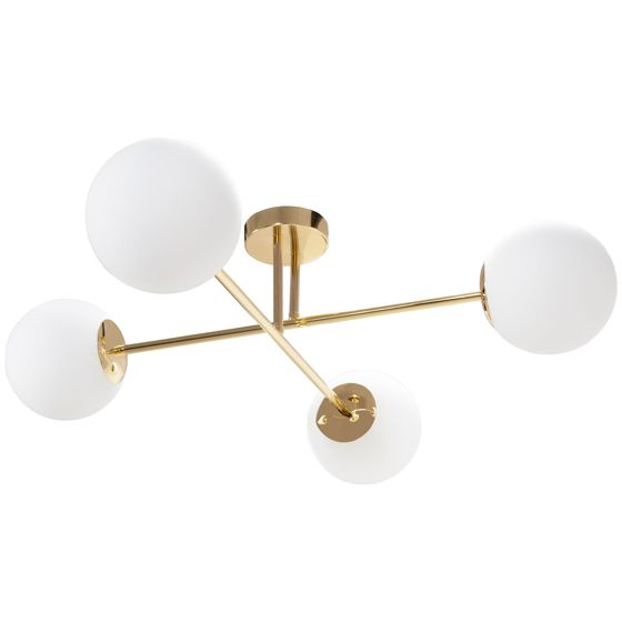 TOOLIGHT taklampa APP1248-4CP Guld 75,5x75,5x22cm