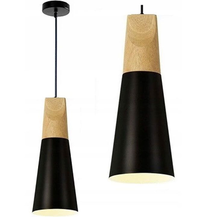 TOOLIGHT hängande taklampa APP057-1CP SCANDI B Svart 14,5x10x26cm