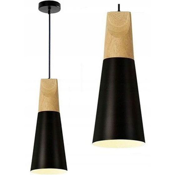 TOOLIGHT hängande taklampa APP057-1CP SCANDI B Svart 14,5x10x26cm