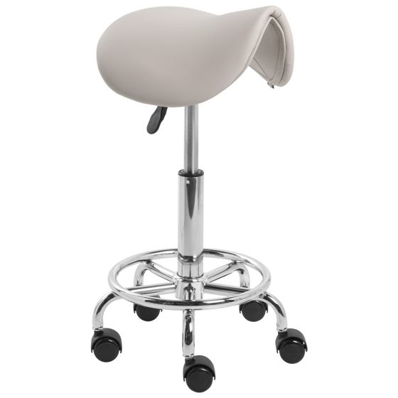 Sadelstol DUMONT Konstläder Taupe
