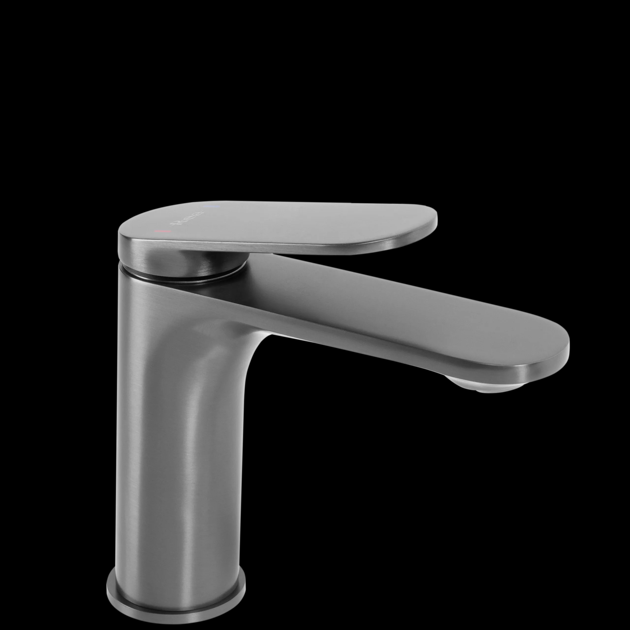 REA Tvättställsblandare MARCO Låg Titan, 14,2x4,2x15cm