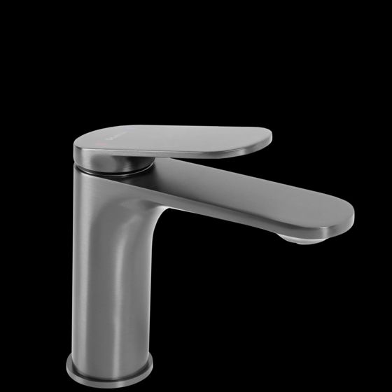 REA Tvättställsblandare MARCO Låg Titan, 14,2x4,2x15cm
