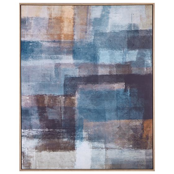 Tavla PULSANO 83 x 103 cm Abstrakt motiv Flerfärgad