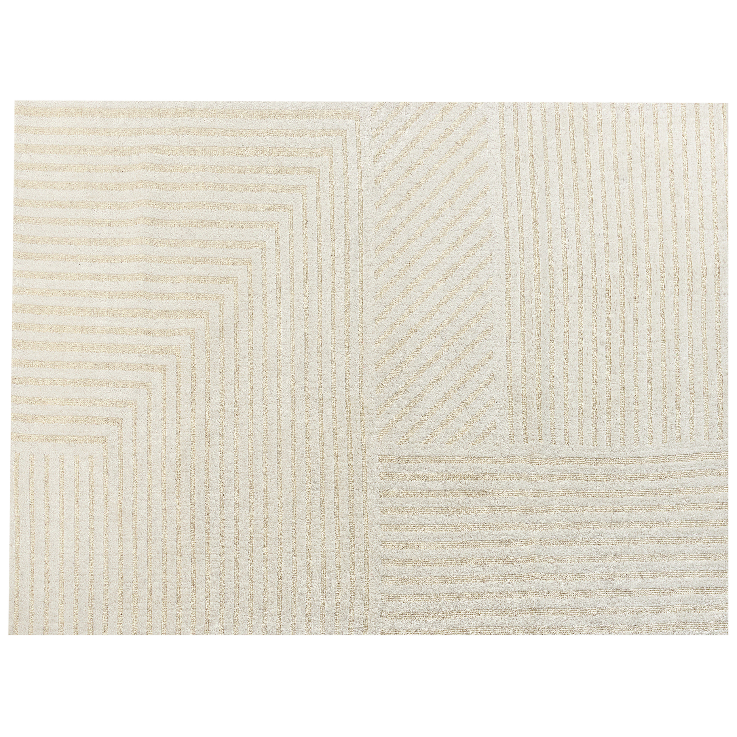 Matta ABEGUM Beige 300 x 400 cm Ull