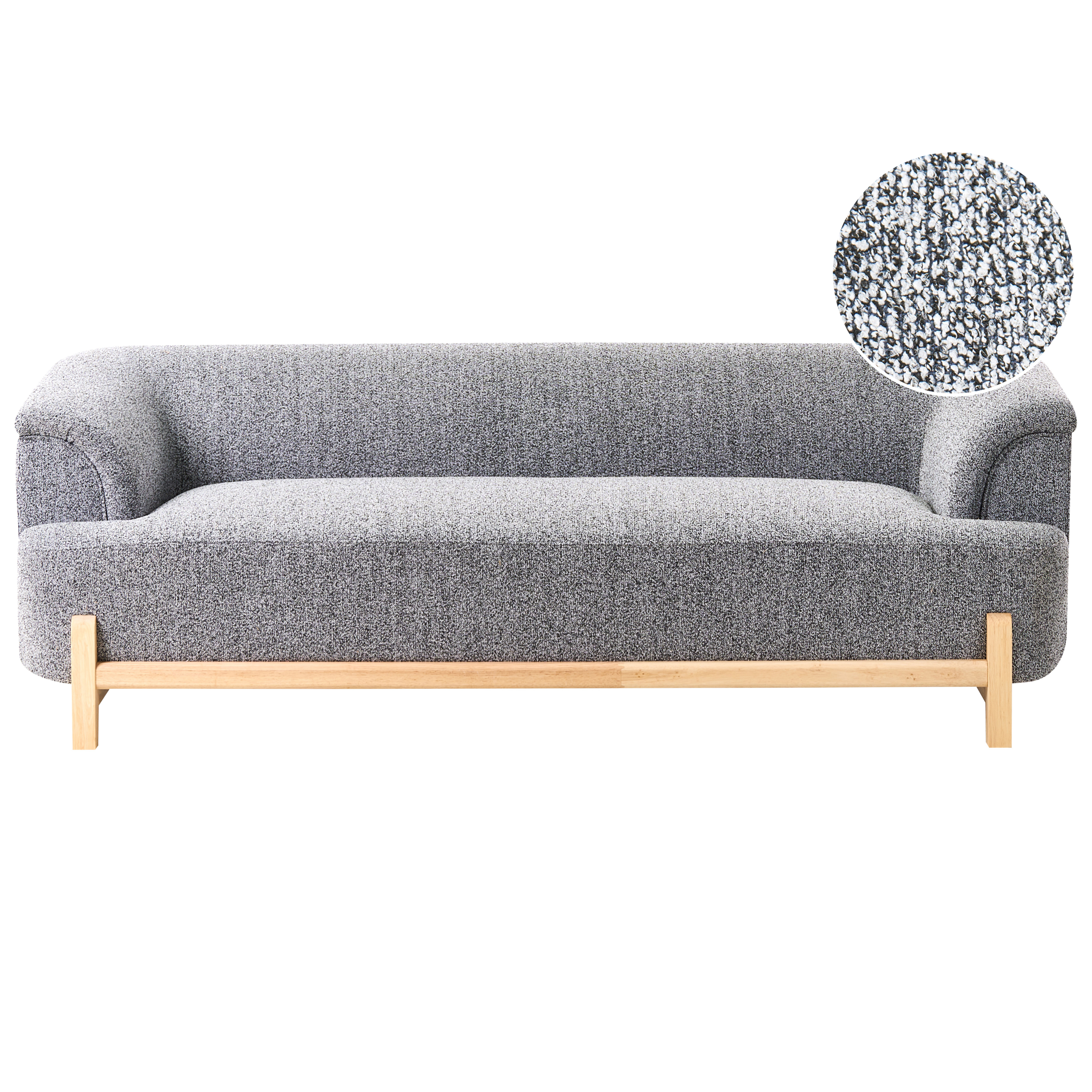 Soffa 3-sits ALNOR Mörkgrå