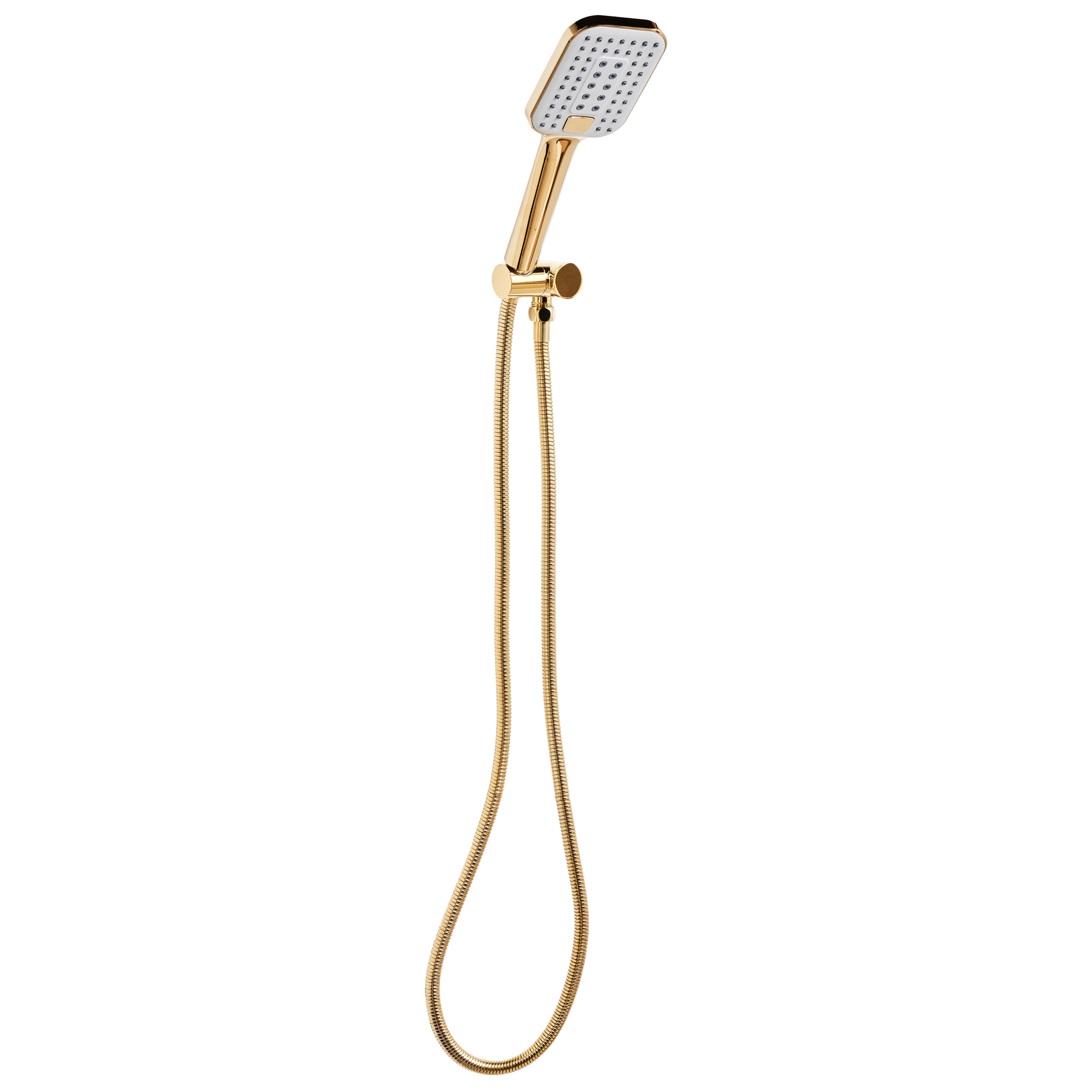 Duschhuvud och slangkit TINGO 4 strållägen Guld