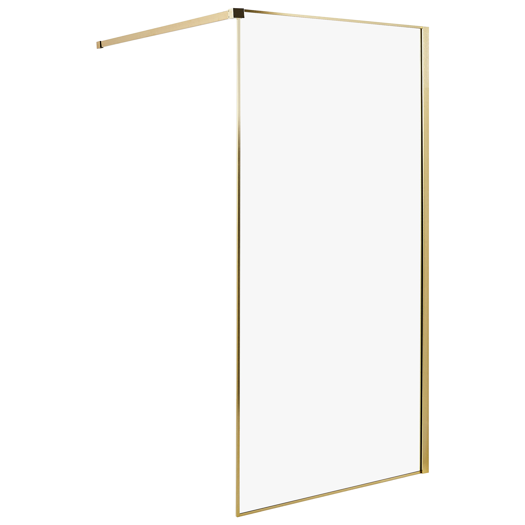Duschskärm WASPAM 1000 x 1900 mm Guld