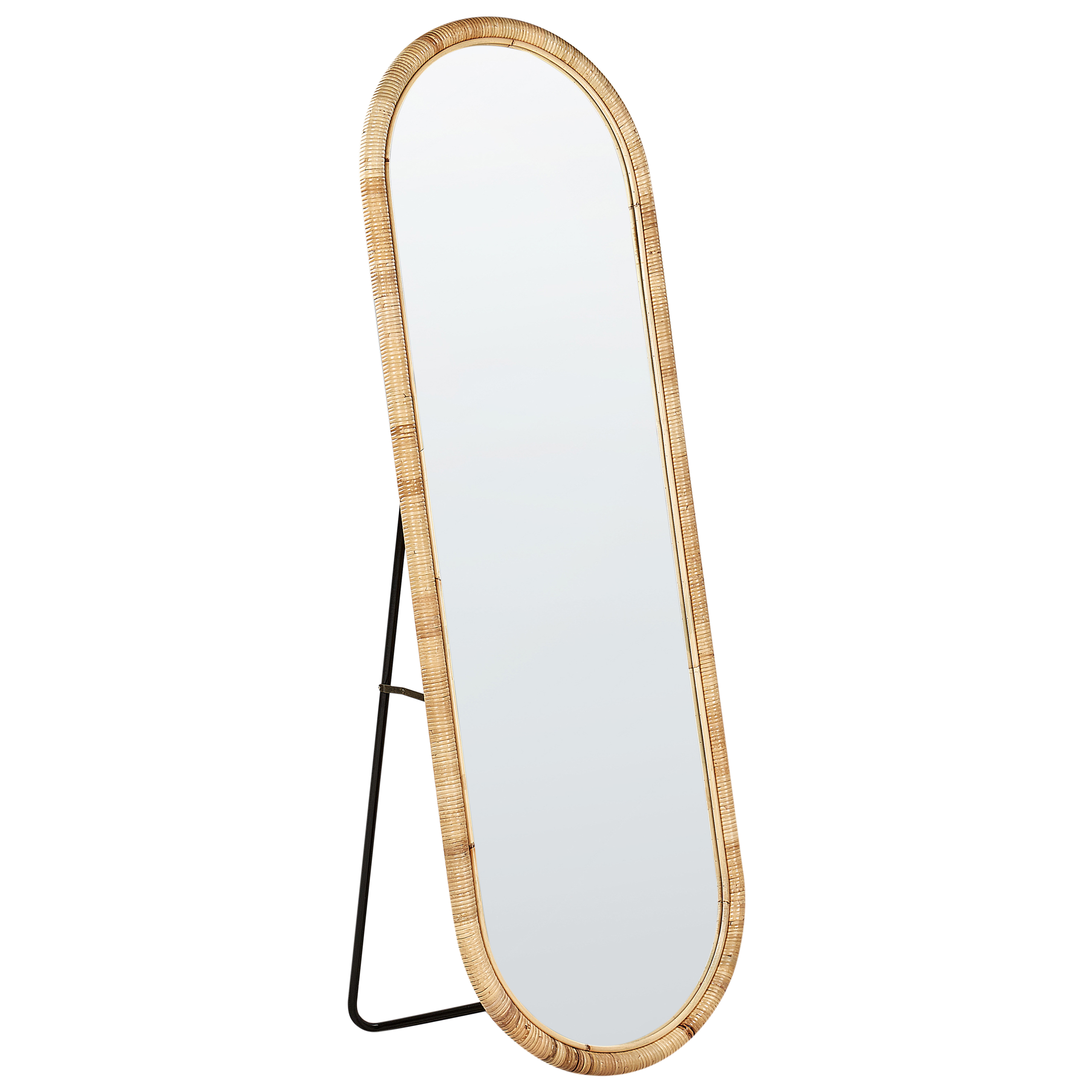 Golvspegel MONTOT 150 cm Rotting Naturlig