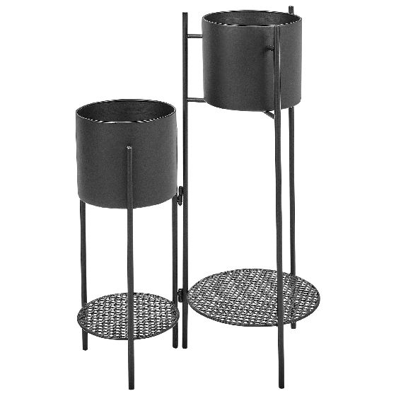 Växtställ ULMUS 58 cm Metall Svart