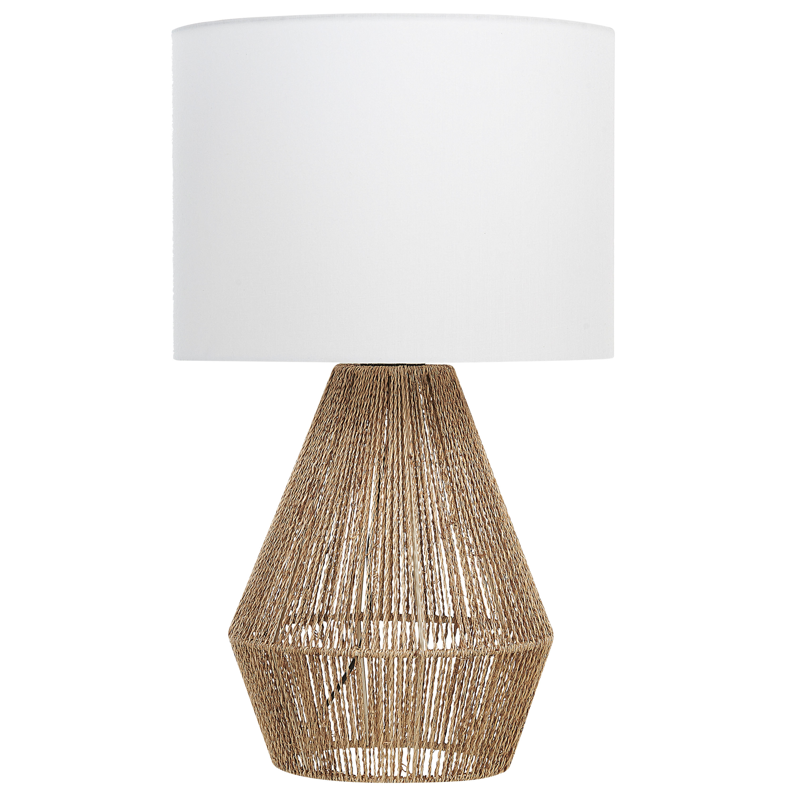 Bordslampa MALEWA Pappersrep Naturlig
