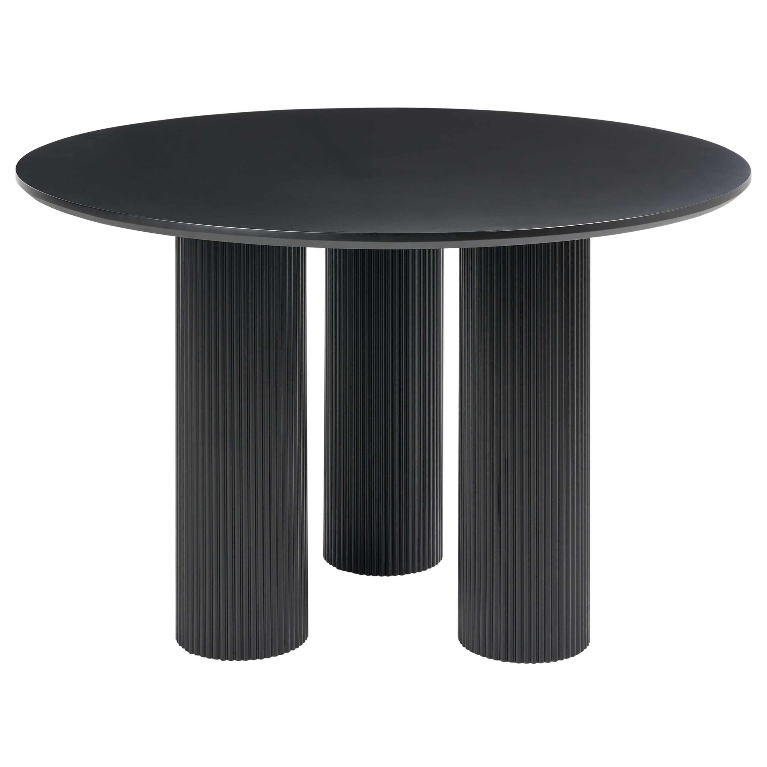 Matbord TULEMALU Svart 120 cm 120 cm