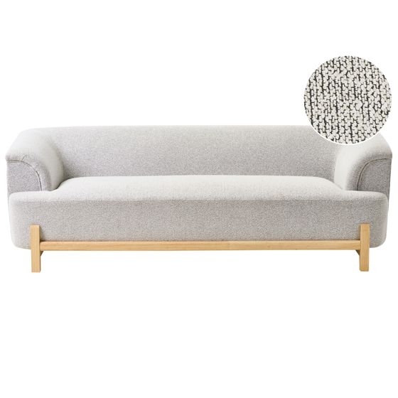 Soffa 3-sits ALNOR Ljusgrå