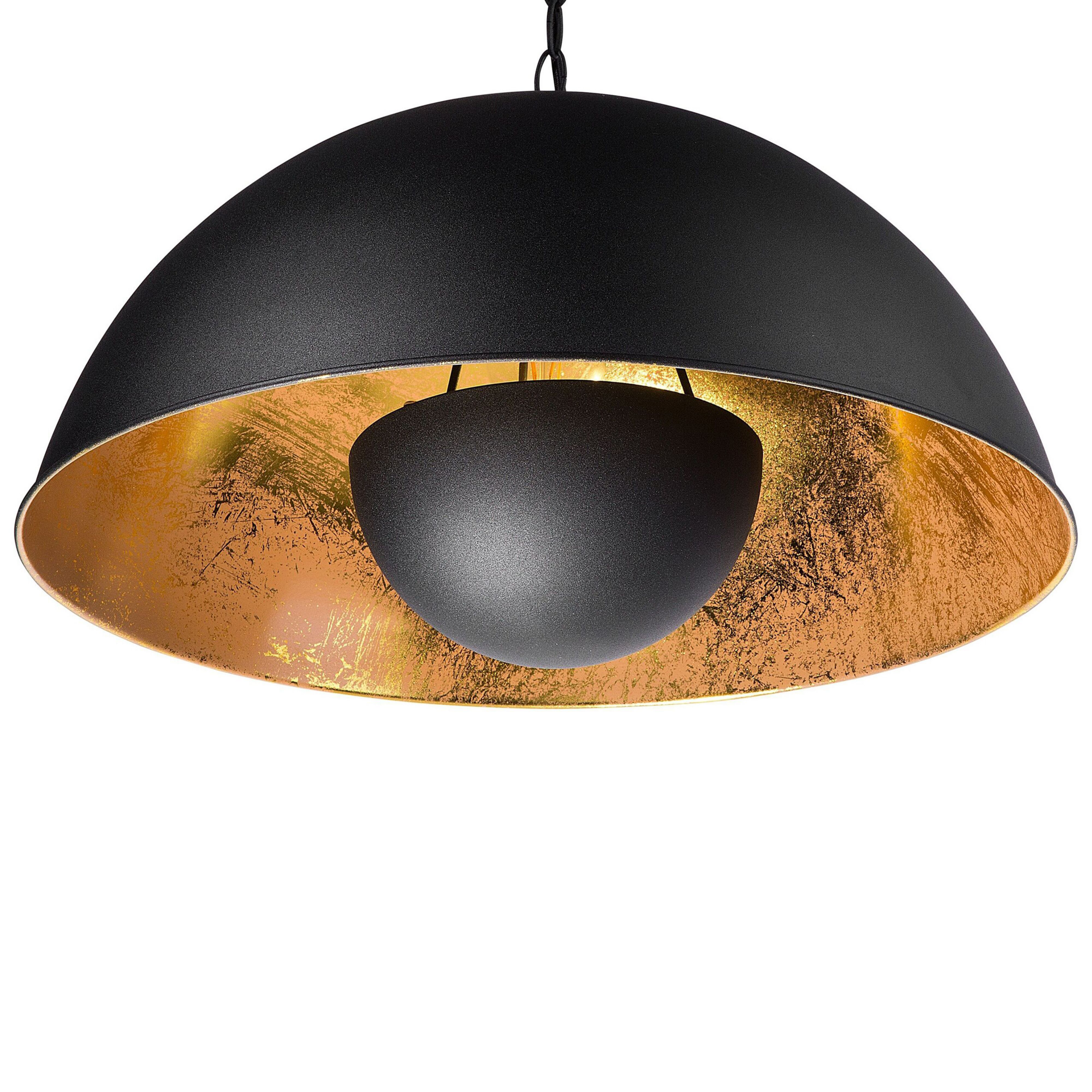 Pendellampa THAMES Metall Svart