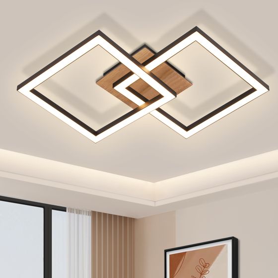 NETTLIFE LED - taklampa, svart, metall