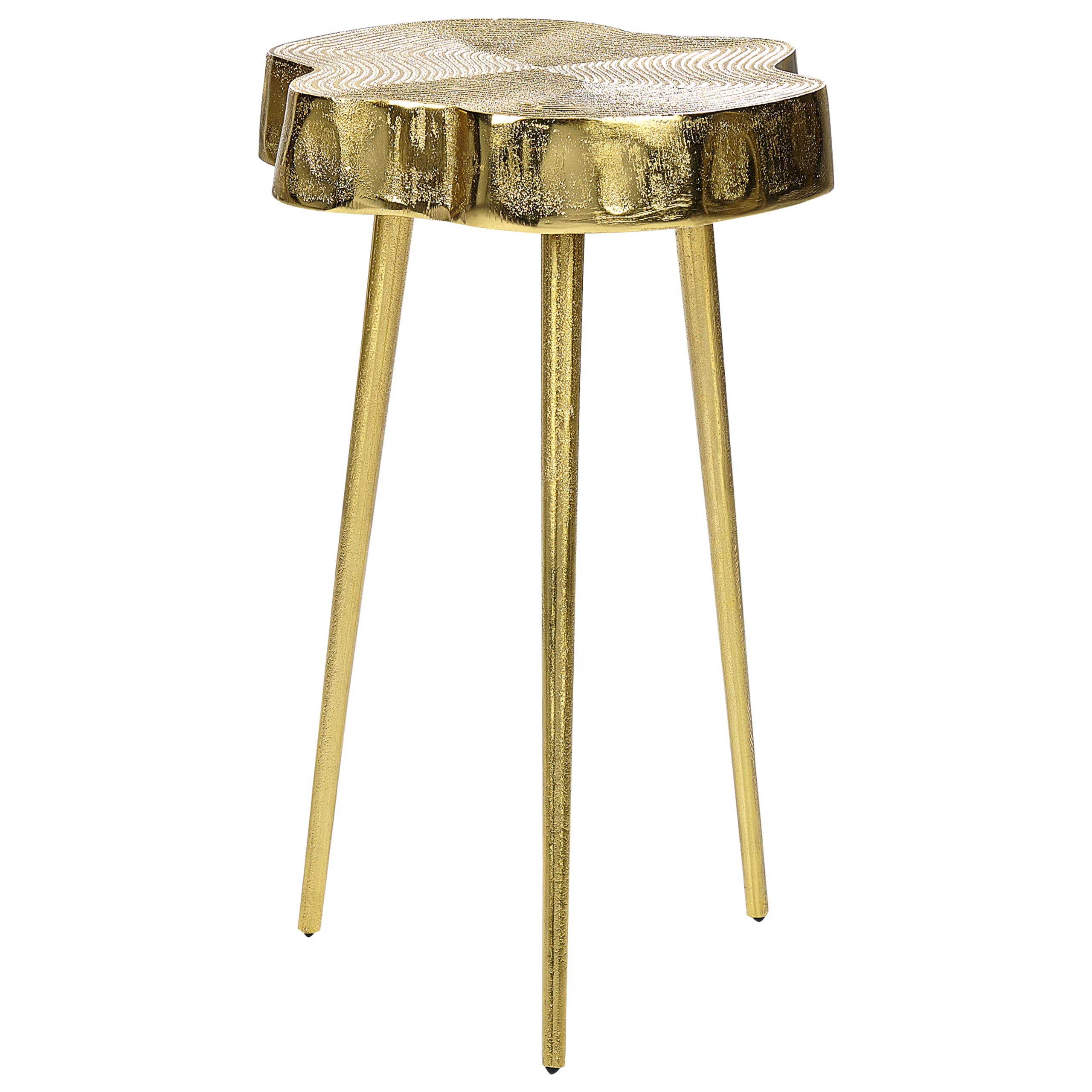 Sidobord TAUPO Metall Guld