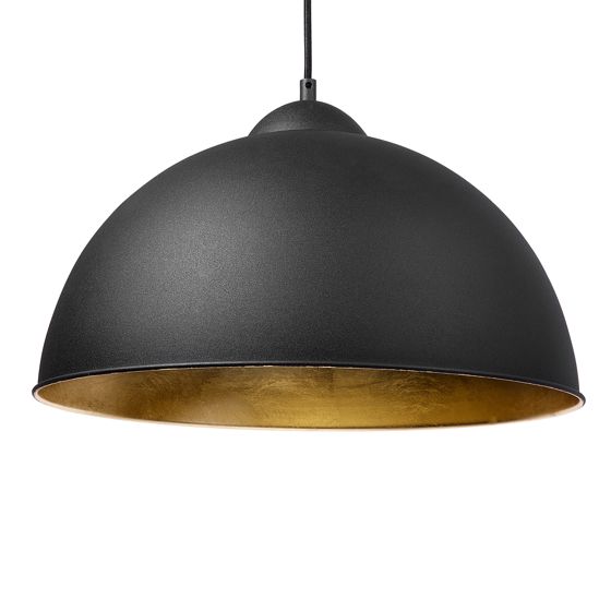 Pendellampa CETINA Metall Svart