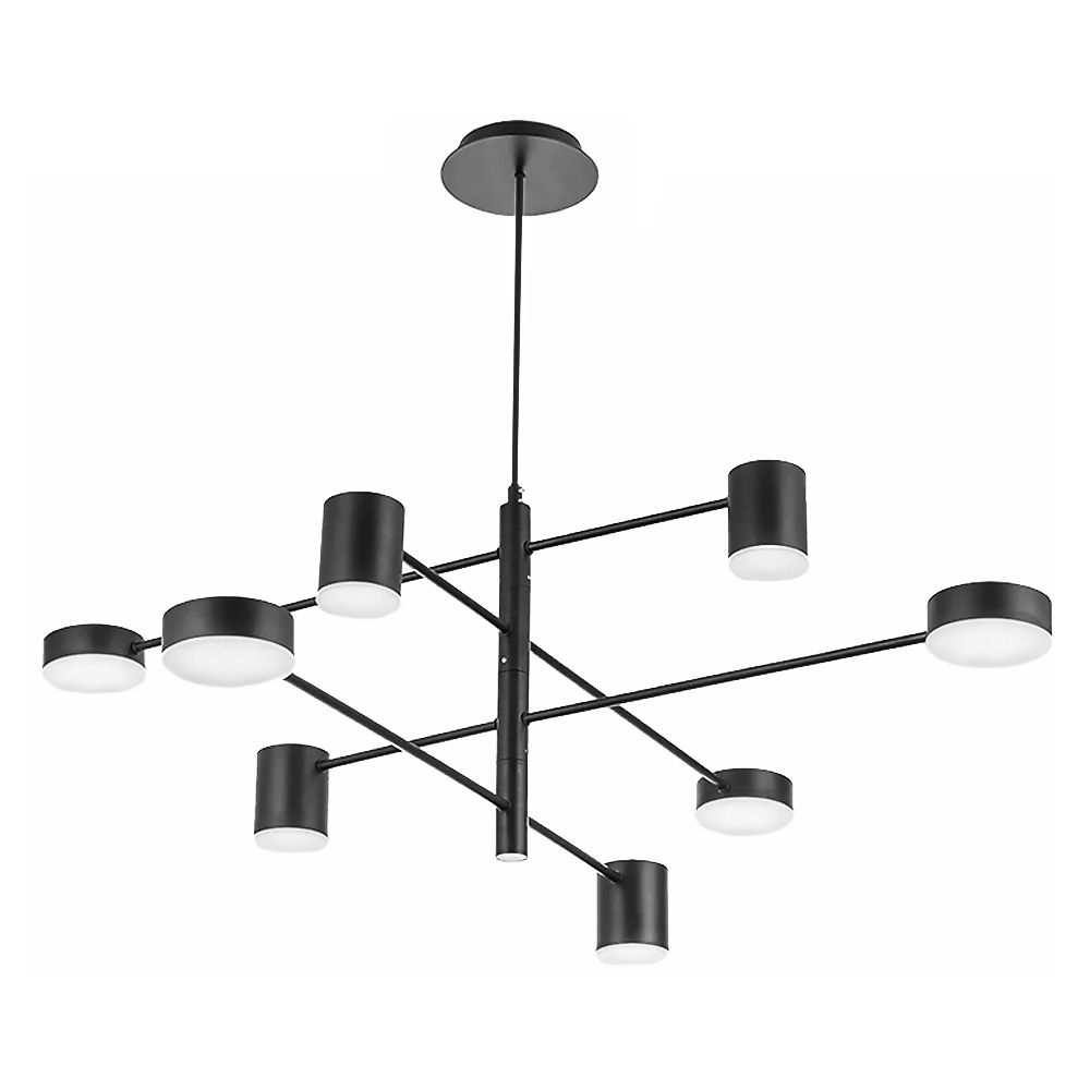 TOOLIGHT hängande taklampa APP598-8C Svart 76x76x87,5cm