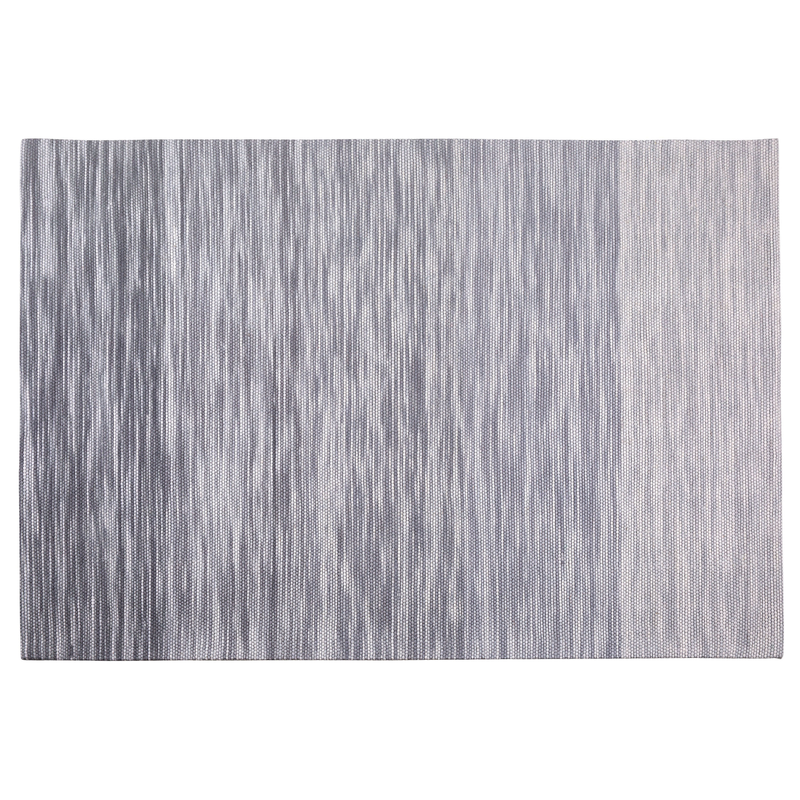 Matta KAPAKLI Grå 140 x 200 cm Ull