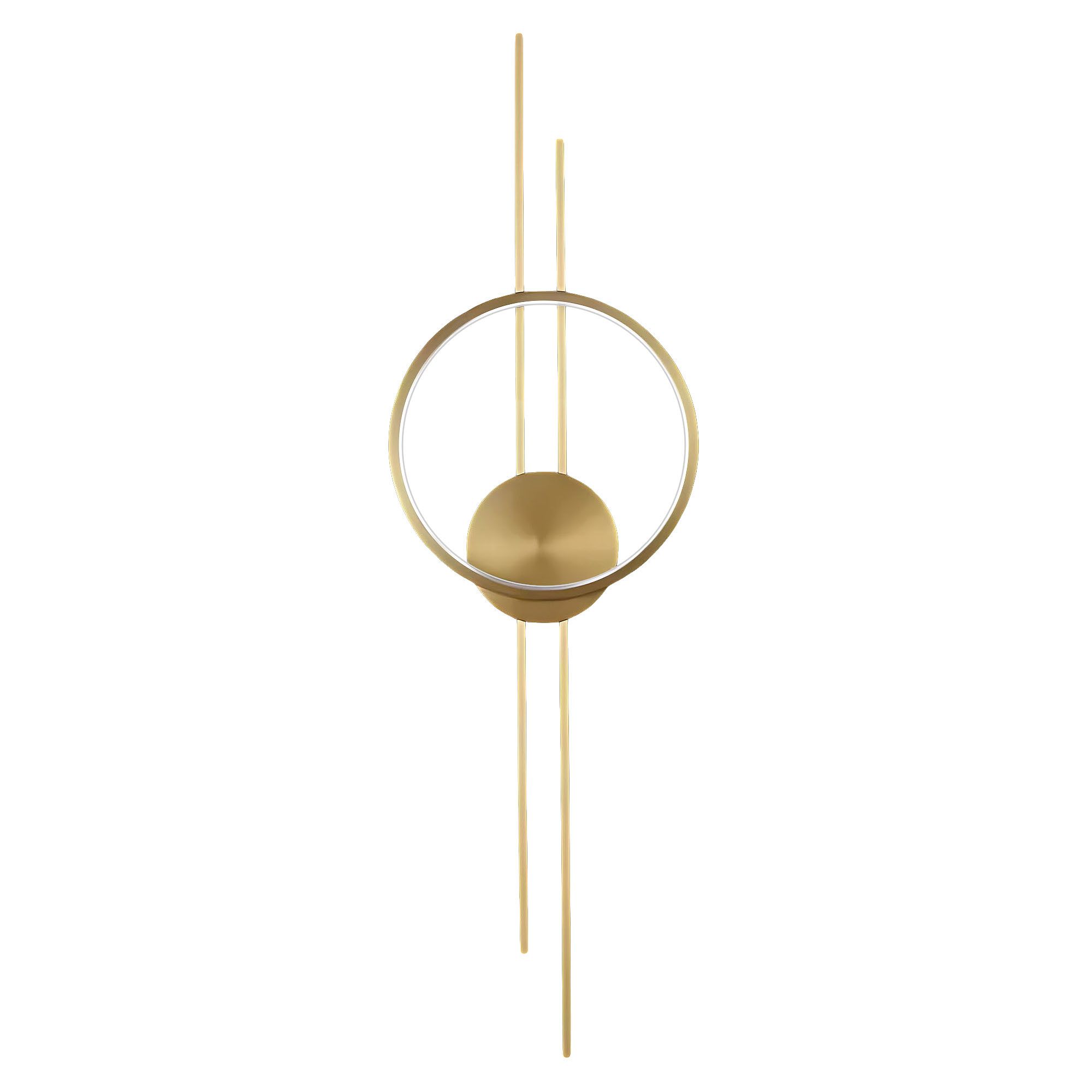 TOOLIGHT vägglampa APP1781-W LED Borstat guld 80x24x6cm