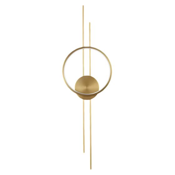 TOOLIGHT vägglampa APP1781-W LED Borstat guld 80x24x6cm