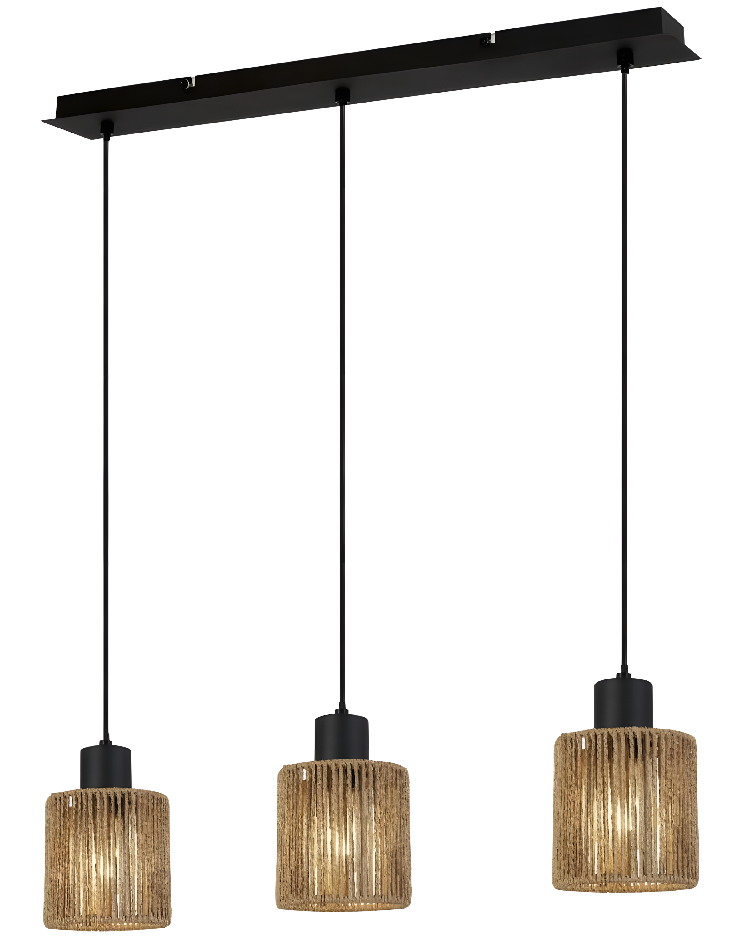 TOOLIGHT hängande taklampa APP1821-3CP Svart 160x140x160cm