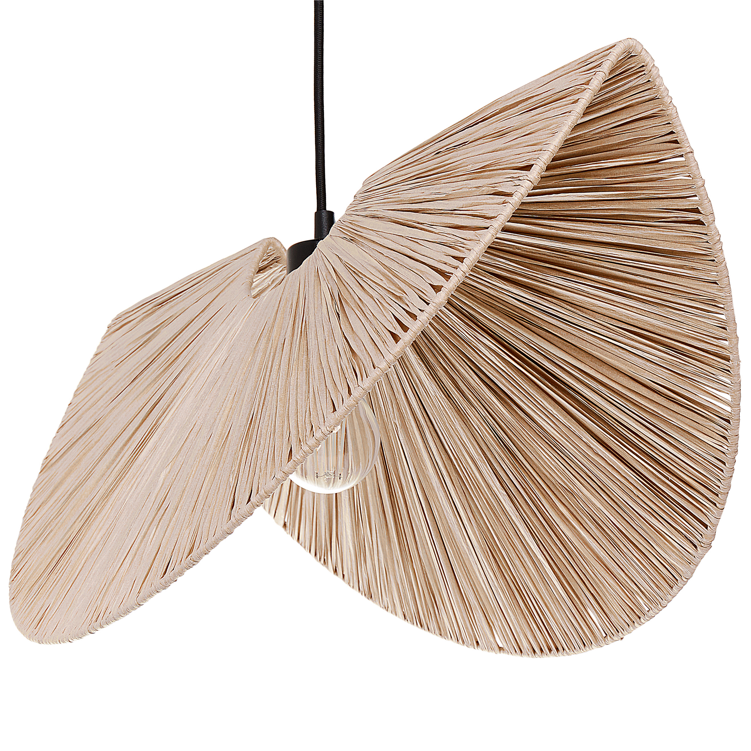 Pendellampa HERRON Papper Naturlig