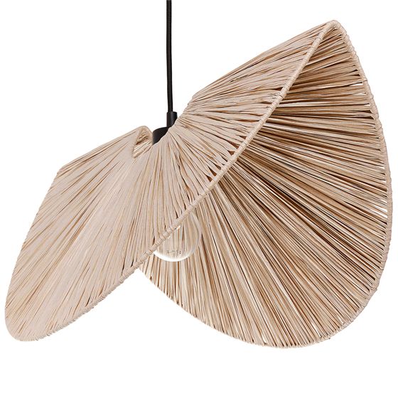 Pendellampa HERRON Papper Naturlig
