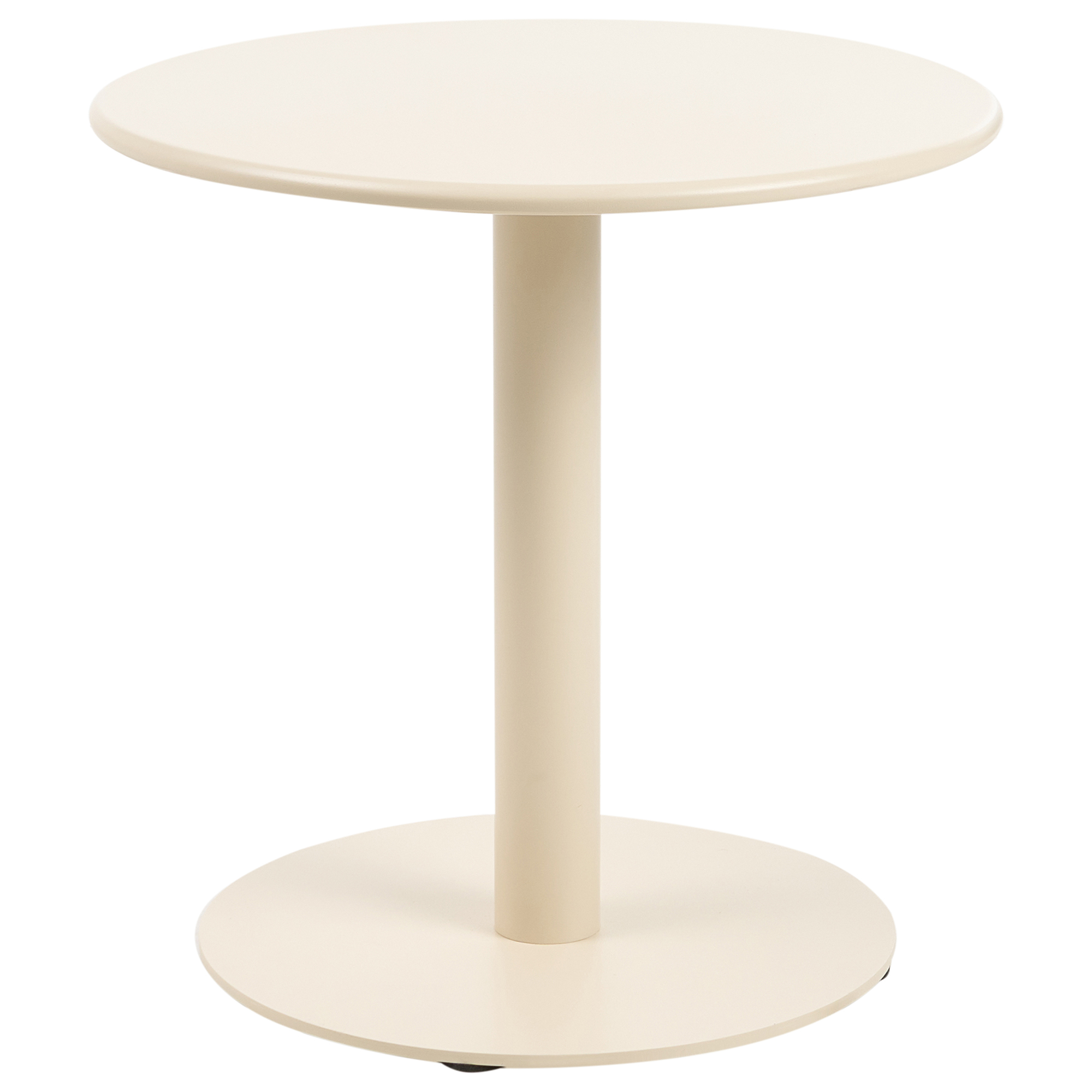Trädgårdssoffbord VITTUONE 50 cm 50 cm Metall Beige