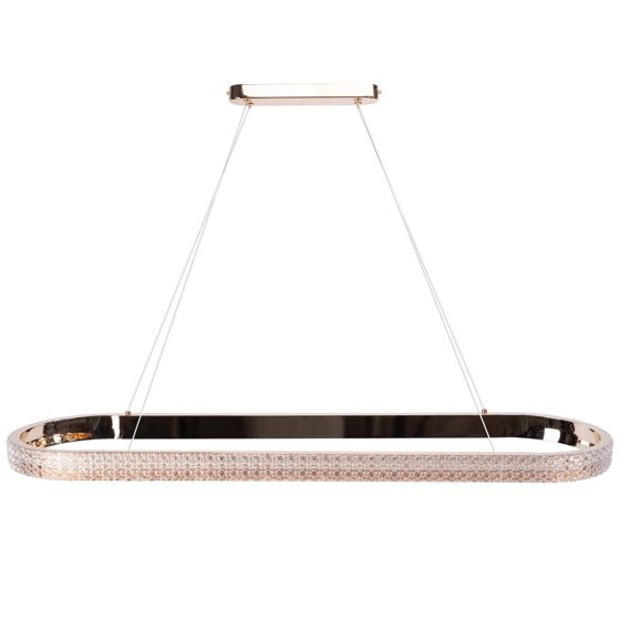 TOOLIGHT hängande taklampa APP1751-CP LED Guld 90x25x5cm