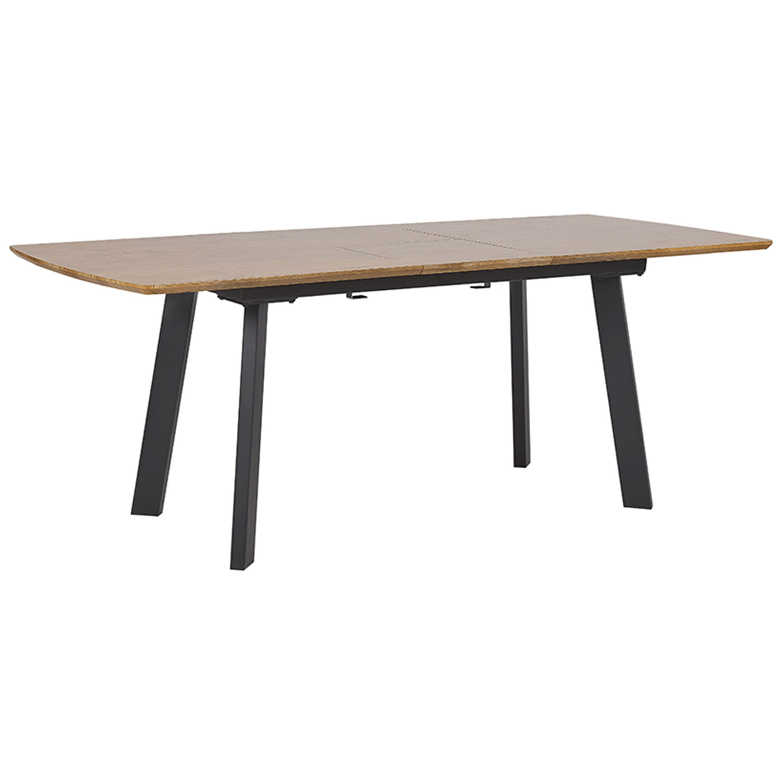 Förlängningsbart matbord SALVADOR Mörkbrun 160/200 cm 90 cm