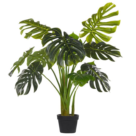 Konstgjord växt MONSTERA PLANT 113 cm Grön