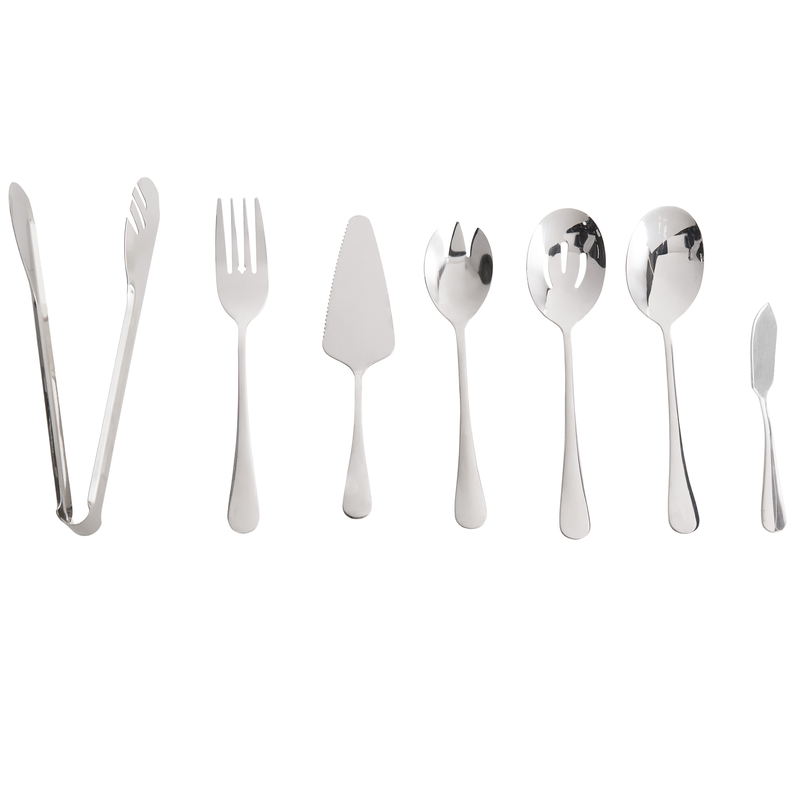 7-delars set med köksredskap ZITI Silver