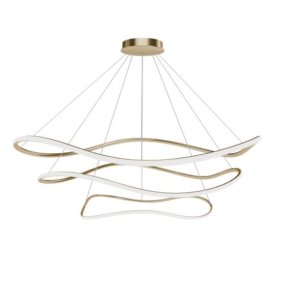 TOOLIGHT hängande taklampa LHJ051-CP1 Guld 110x110x60cm
