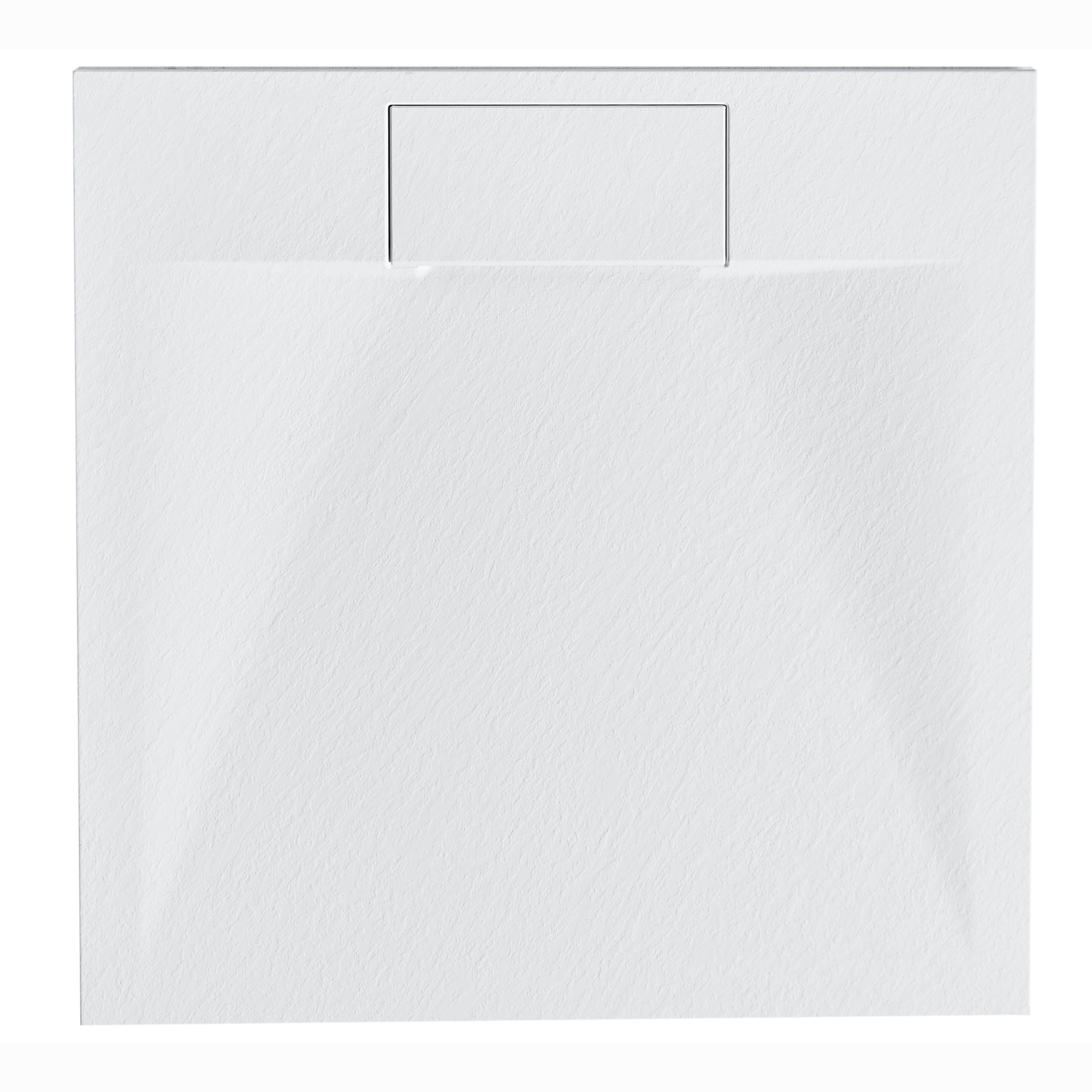 Duschkar AZZURRO 90 x 90 x 3 cm Vit