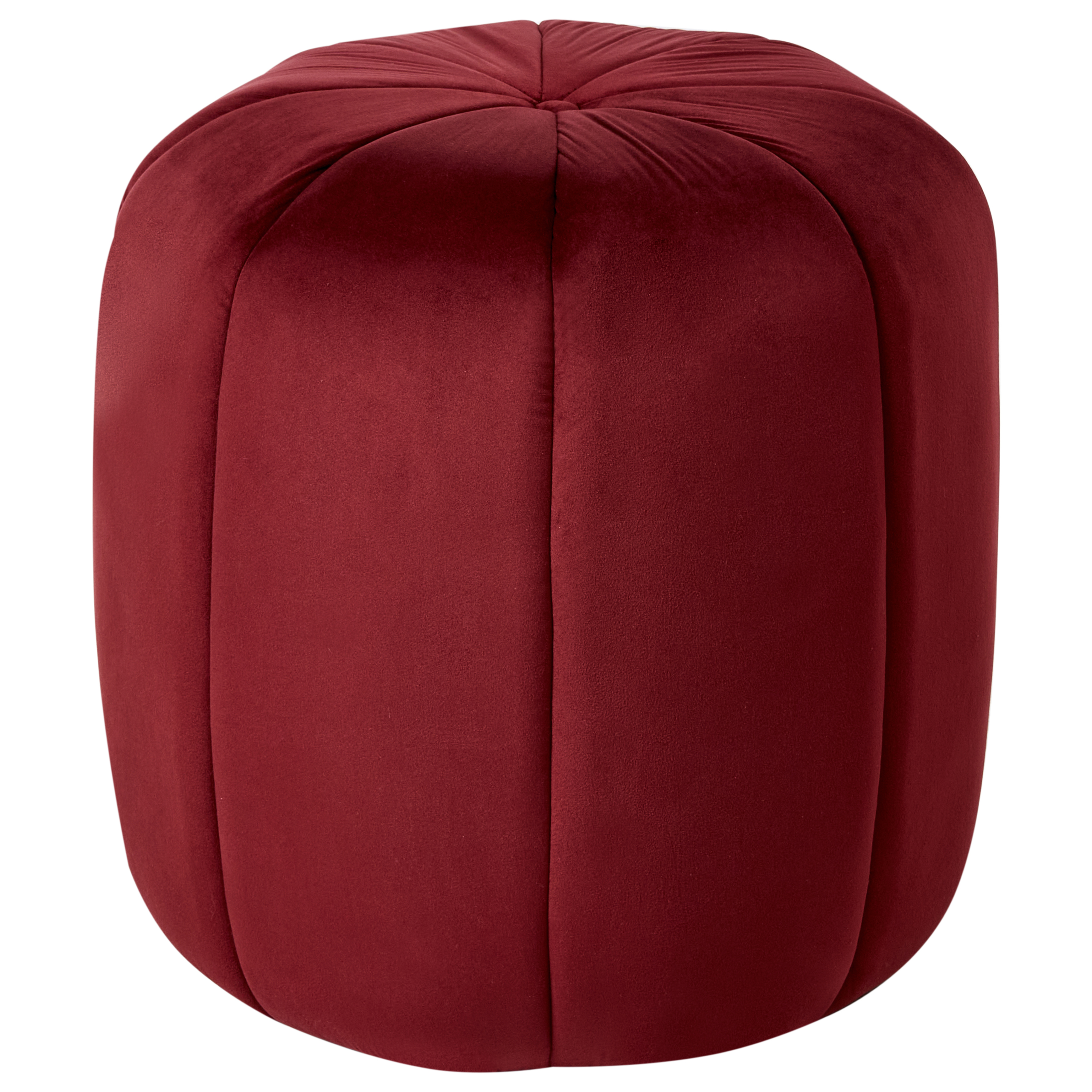 Sittpuff SELBY Sammet Mörkröd