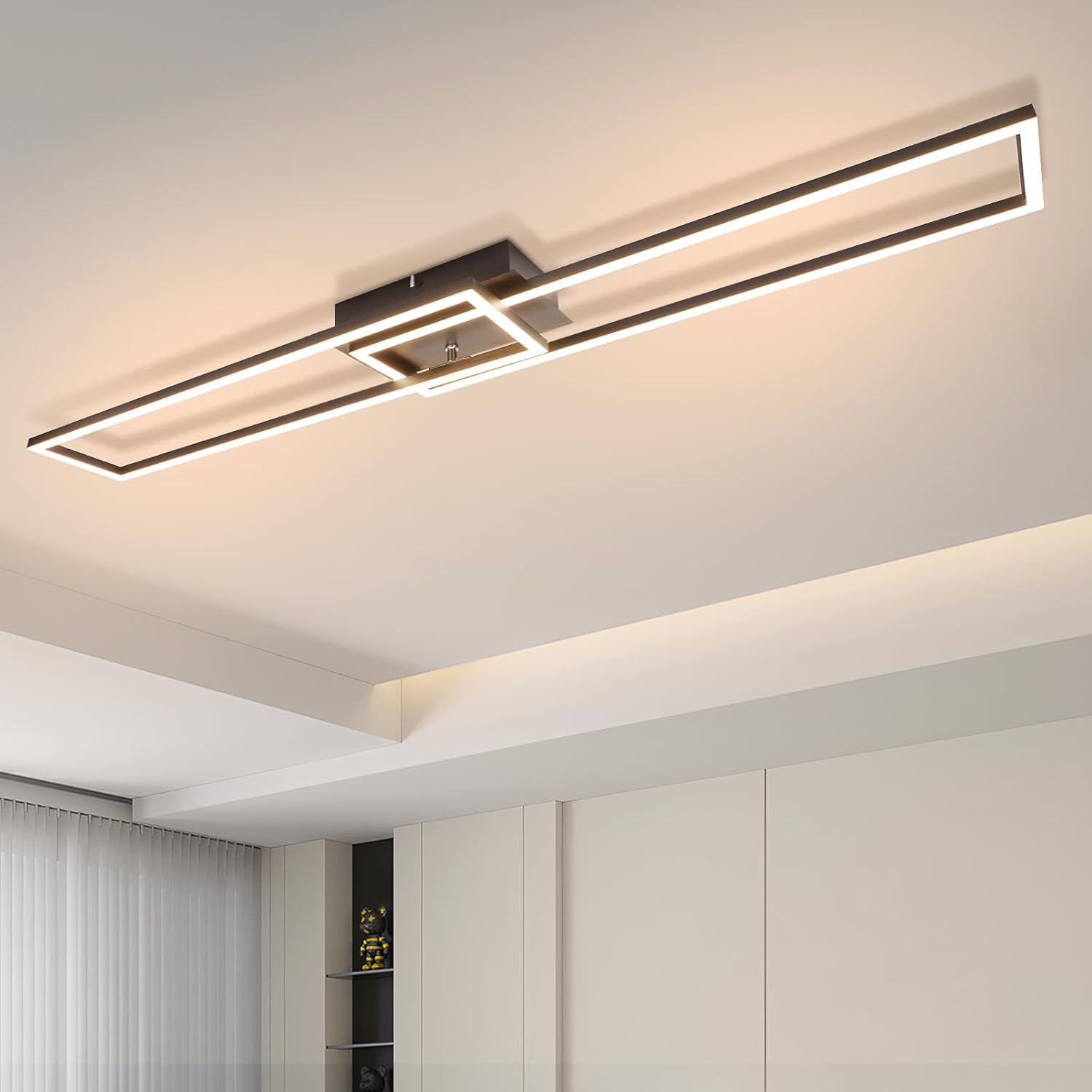 NETTLIFE LED - taklampa, 32W, modern, varmvit, 3000K