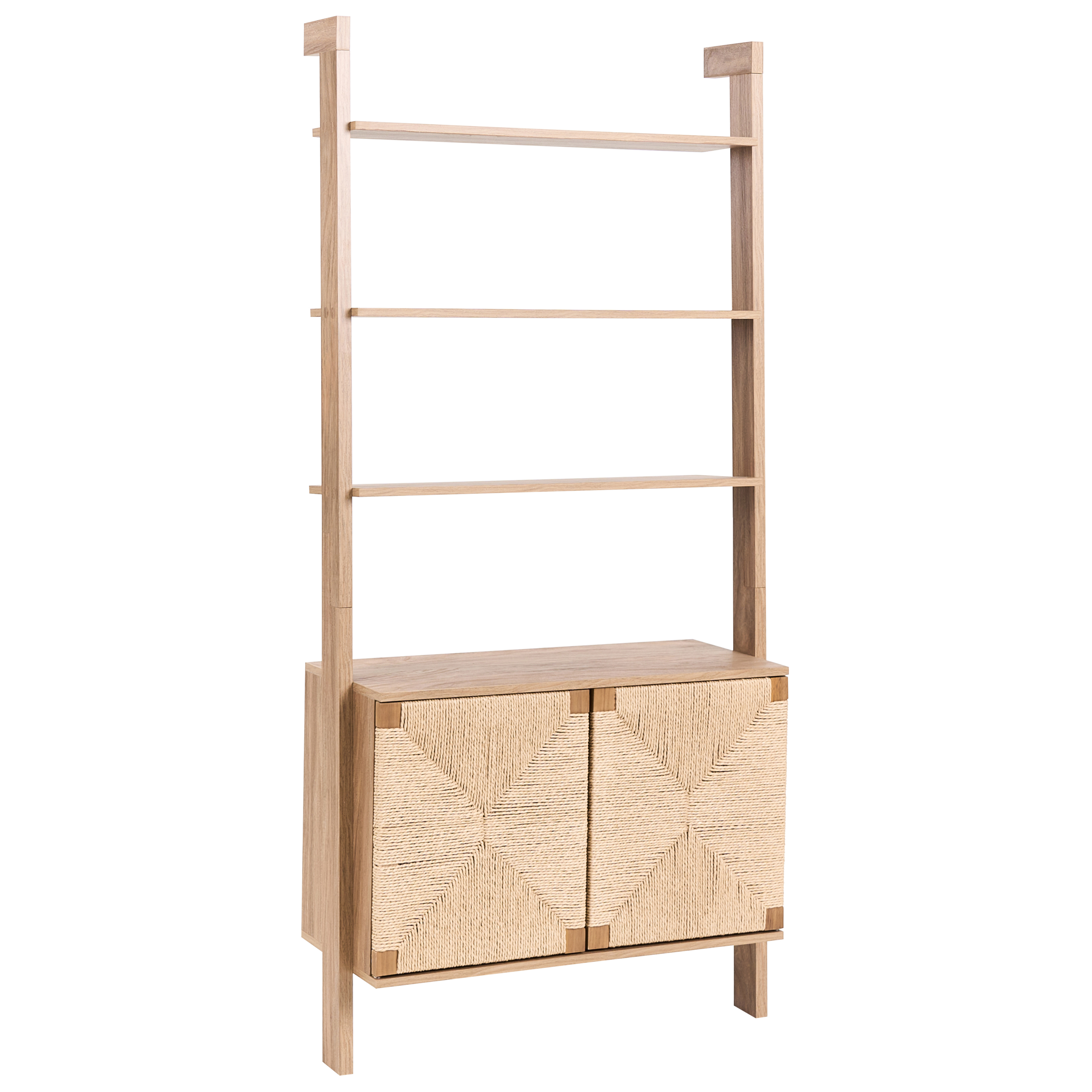 Bokhylla BONDI 181 cm Ljusbrun