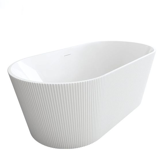 REA Fristående Badkar Ofelia 170 Vit, 170x74x59,5cm