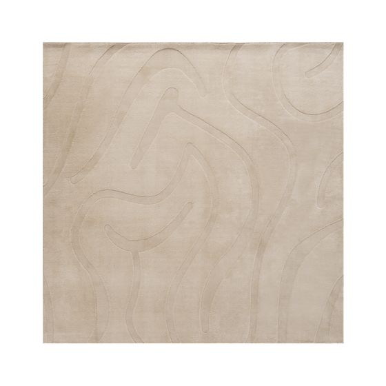 Matta SELVORI Beige 160 x 160 cm