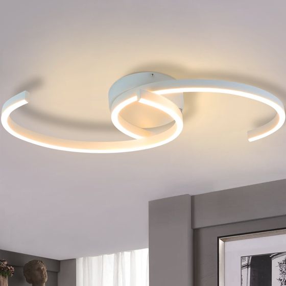 NETTLIFE LED - taklampa, vardagsrum, lampa, 60 cm, 3000K, varmvit, design - lampa kök