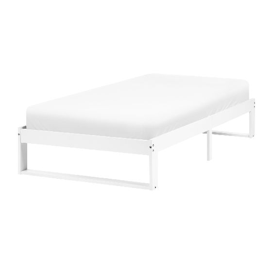Säng utan huvudgavel Furu TALAIRAN 90 x 200 cm Vit