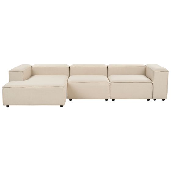 Modulär hörnsoffa 4-sits ARDAL Beige Högervänd